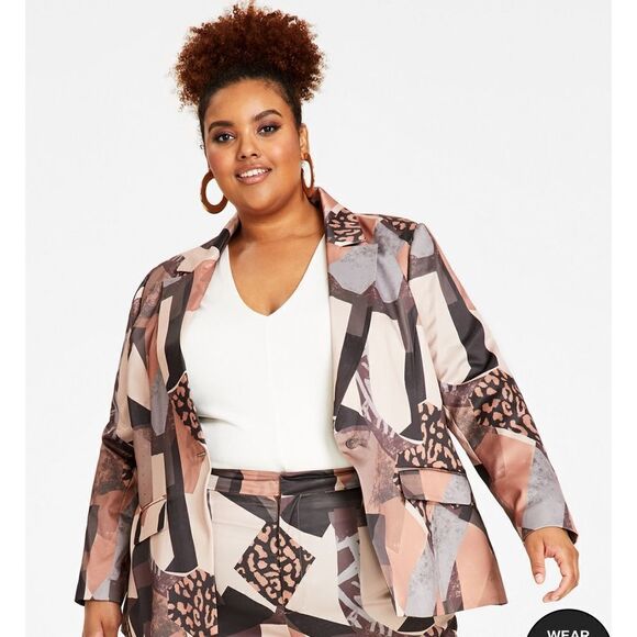 NWT International Concepts Suit Jacket/Blazer - Size 0X - Picture 3 of 13